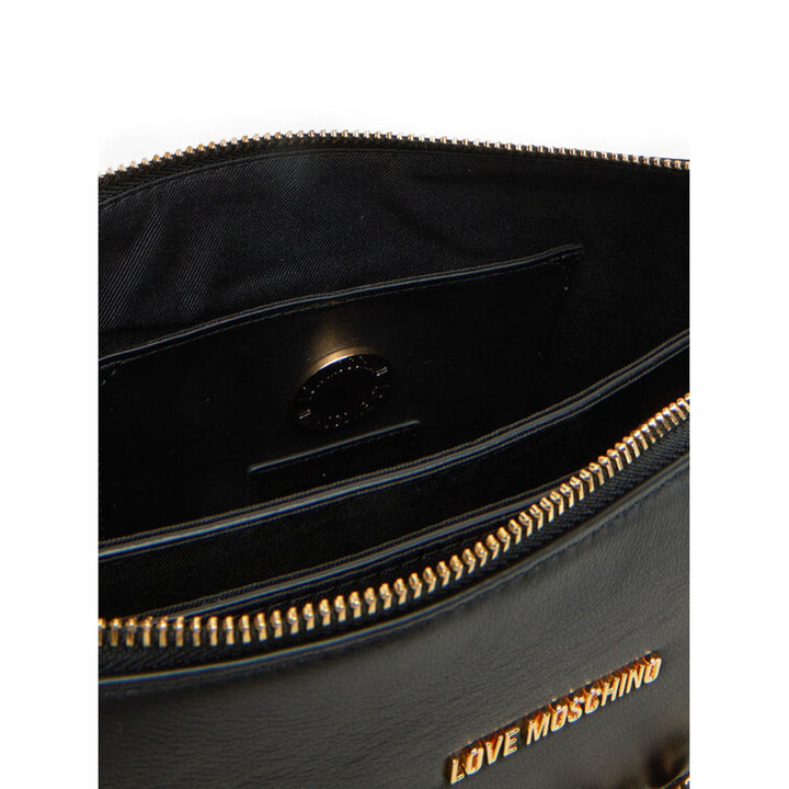 Love Moschino black synthetic Crossbody Bags