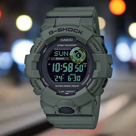 Casio men's green G-SHOCK X093_GBD-800UC-3ER