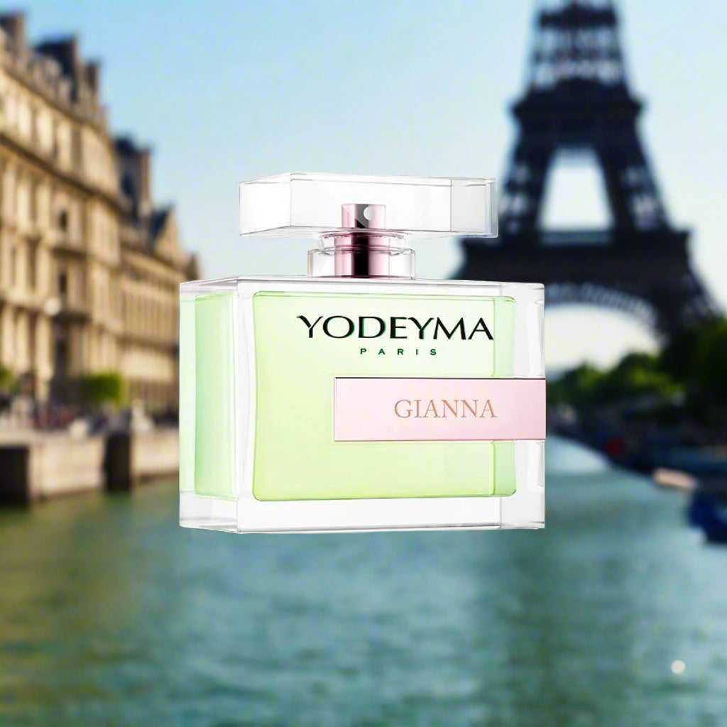 YODEYMA square glass perfume bottle