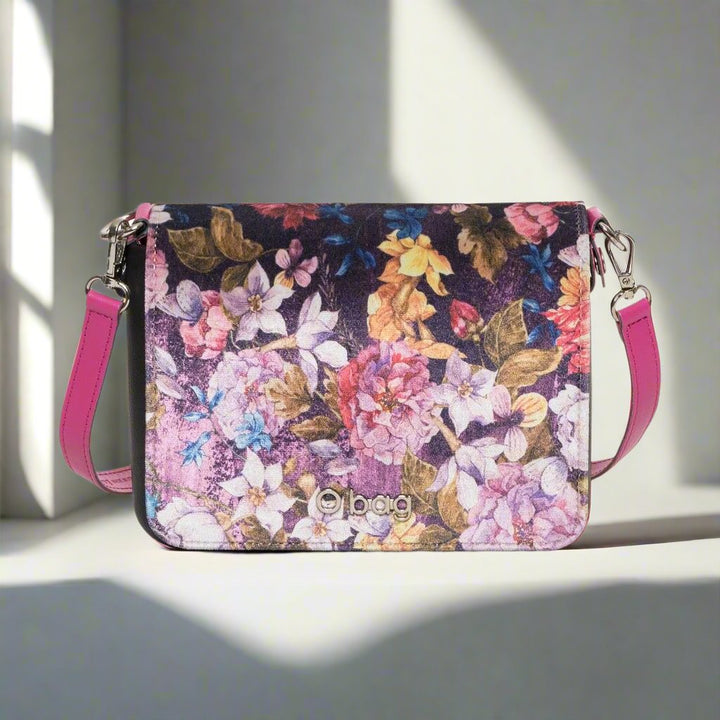 Bolso bandolera floral rosa para mujer de O bag