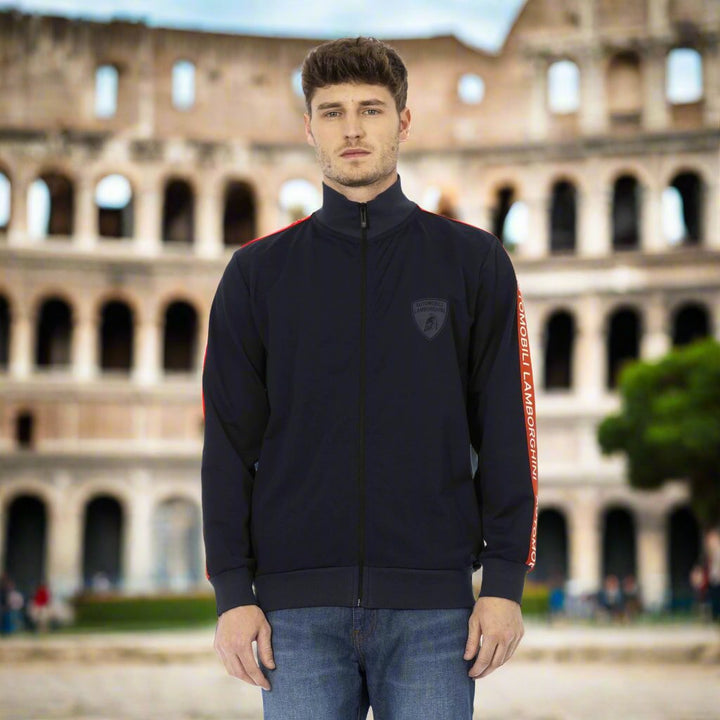 Automobili Lamborghini red & blue Sweatshirts