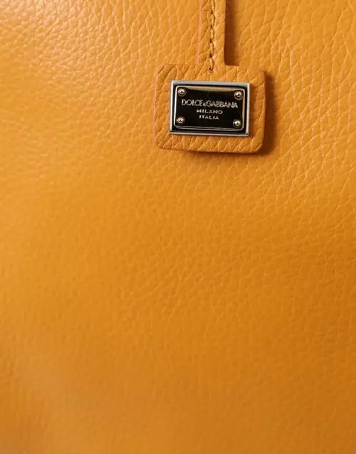 SAC À MAIN EN CUIR JAUNE SAC À MAIN SICILE Dolce &amp; Gabbana