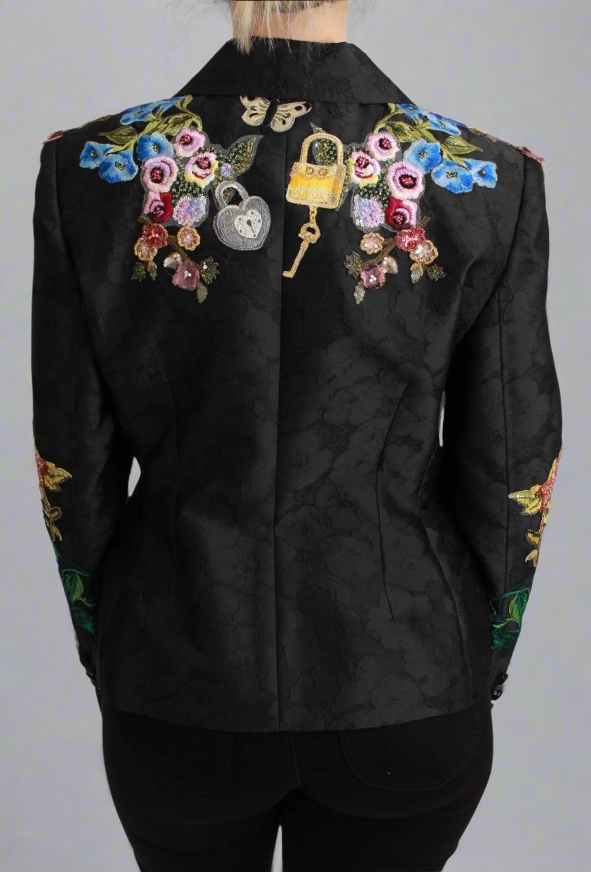 DOLCE &amp; GABBANA Blazer de brocado siciliano encantado