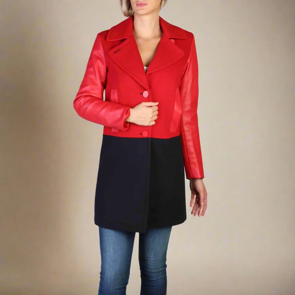 Armani Exchange women's red Coats