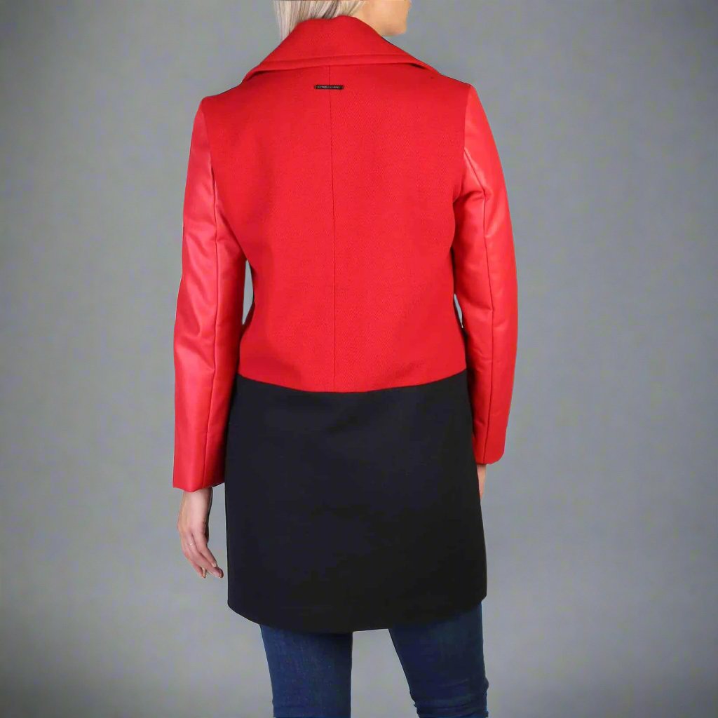 Armani Exchange women's red Coats