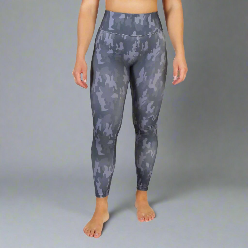 Bodyboo blue camo Leggings made in Italy