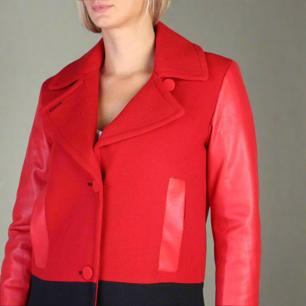 Armani Exchange women's red Coats