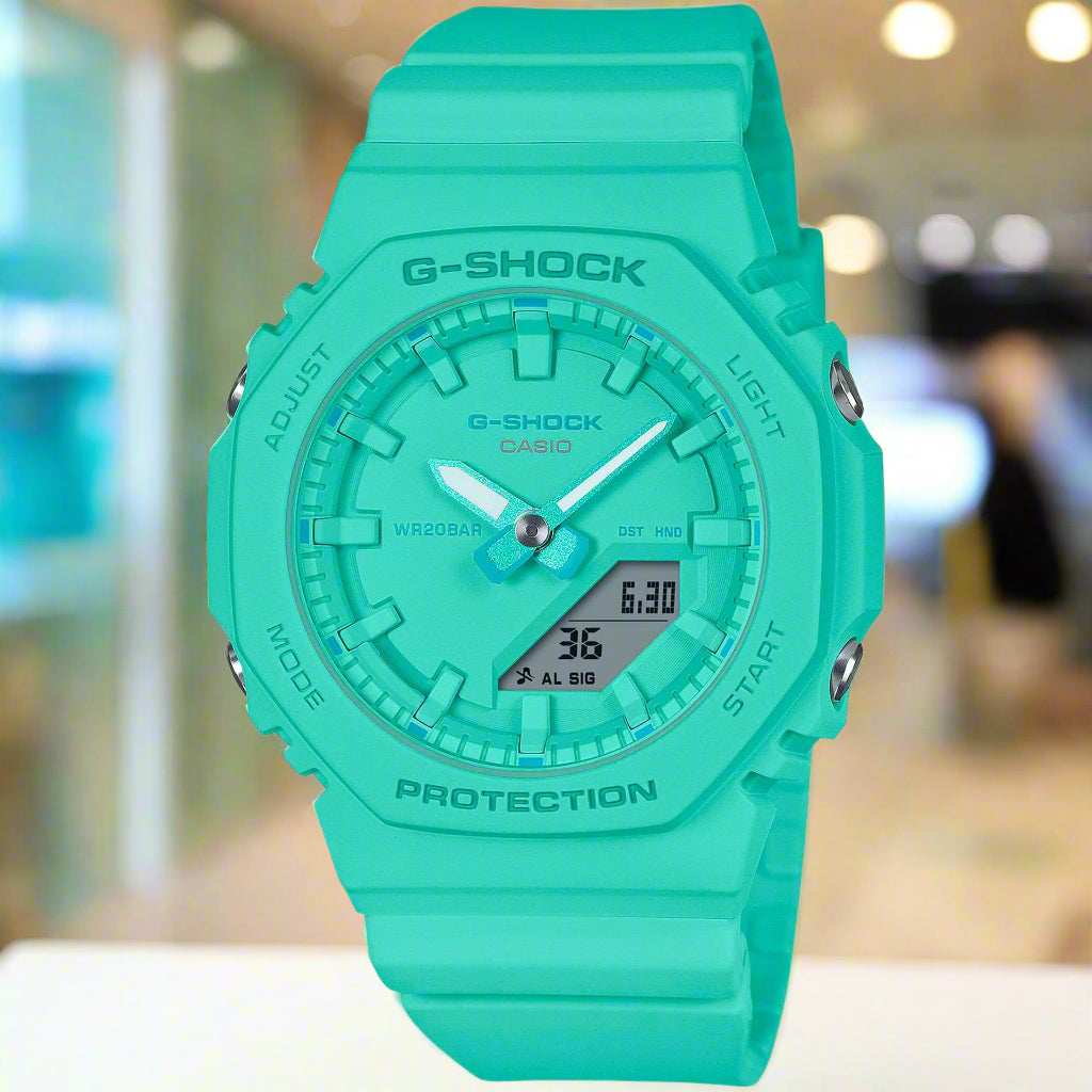 Montres unisexes CASIO bleu vert G-SHOCK 