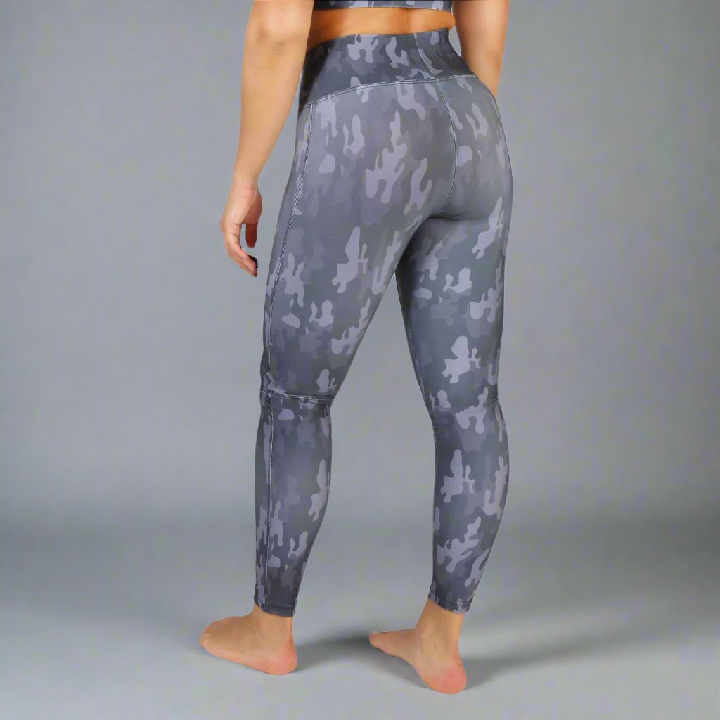 Bodyboo blue camo Leggings made in Italy