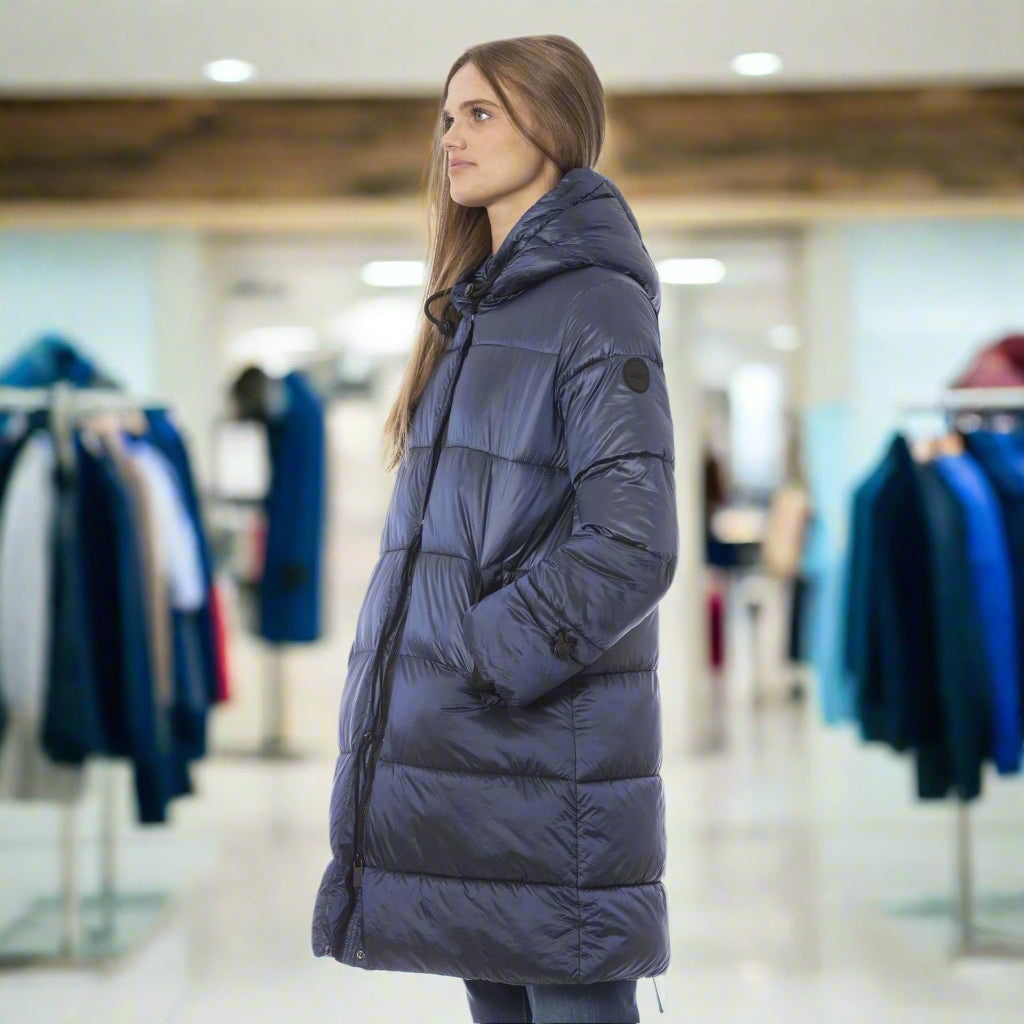 Baldinini Trend blue winter puffer Jackets