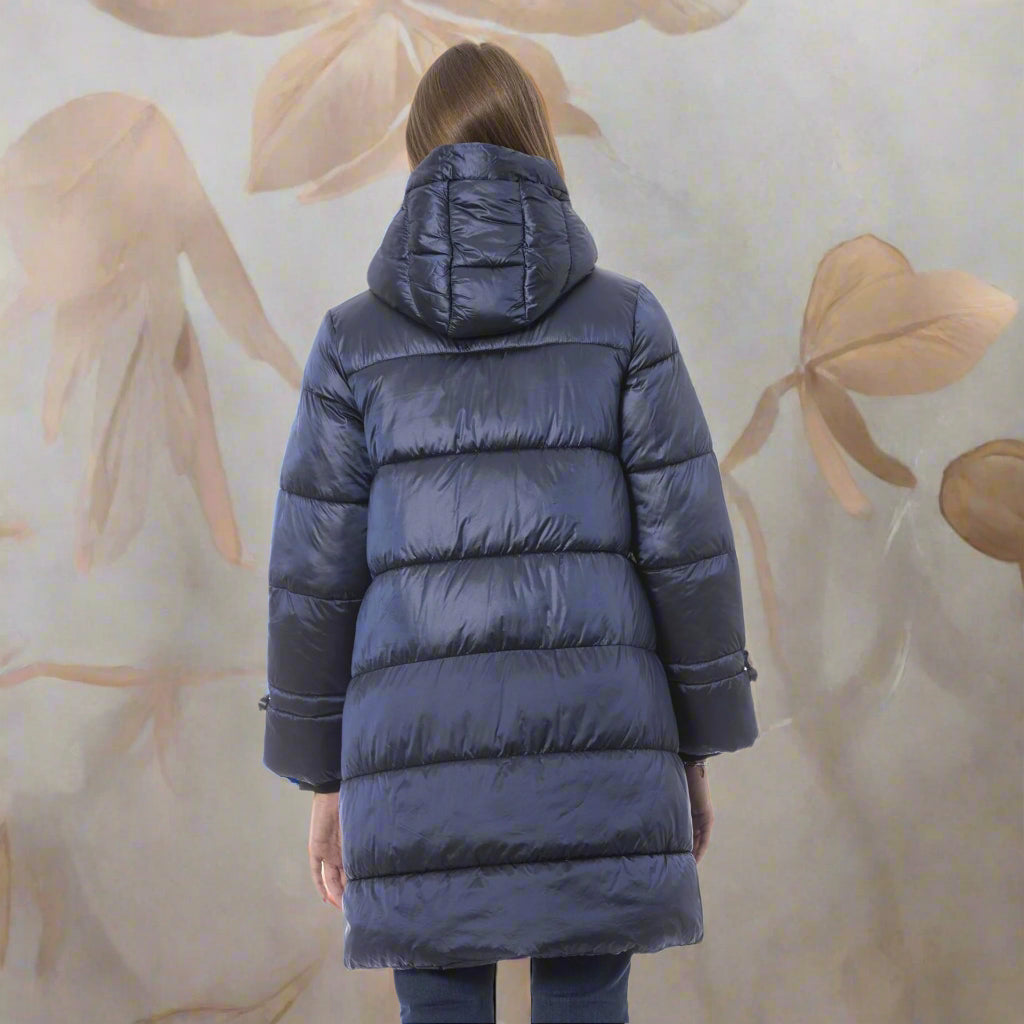 Baldinini Trend blue winter puffer Jackets