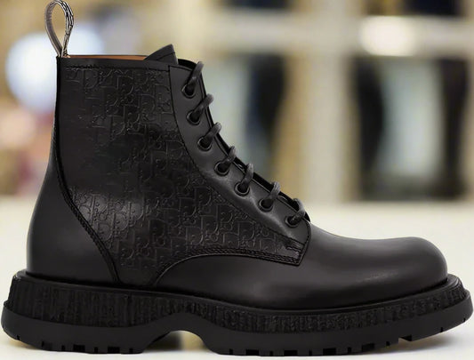 Dior BLACK LEATHER BOOT