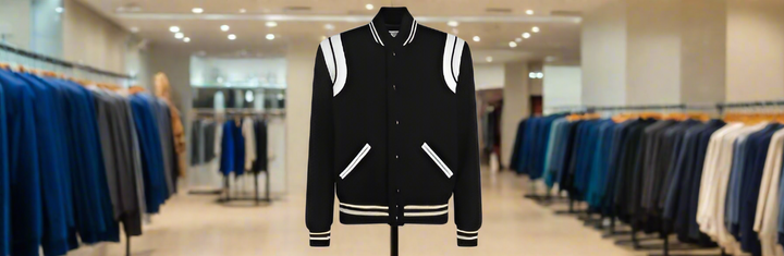 Saint Laurent TEDDY COLLEGE JACKET