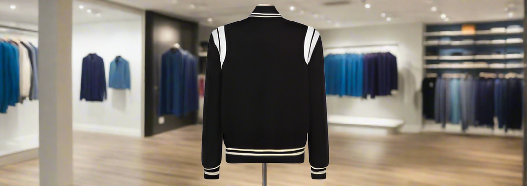 Saint Laurent TEDDY COLLEGE JACKET