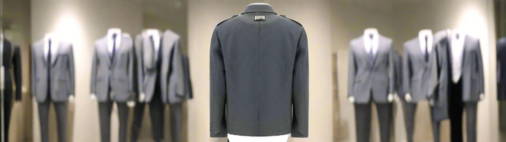 Dolce & Gabbana men's grey double breasted JACKET