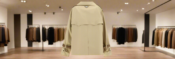 PRADA women's TRENCH JACKET ITALY