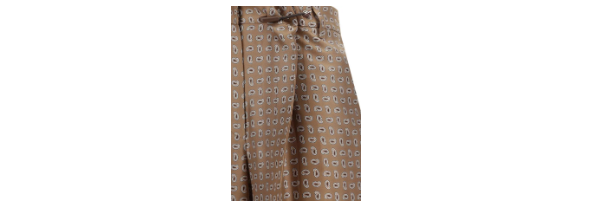 PRADA women's Silk PANTS ITALY