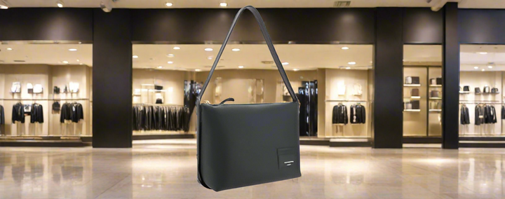 Balenciaga black leather SHOULDER BAG ITALY