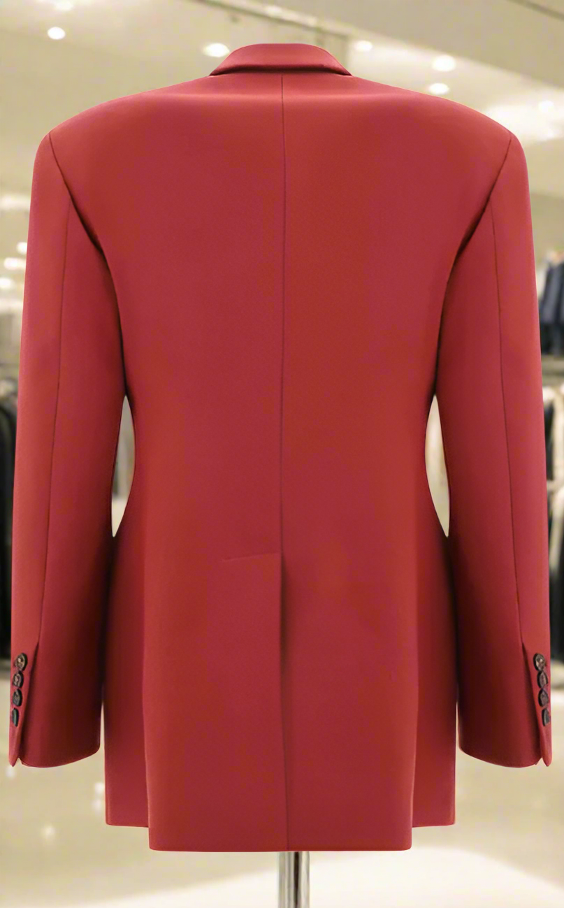 CHAQUETA BLAZER ROJA PARA MUJER DE BRUNELLO CUCINELLI ITALIA 