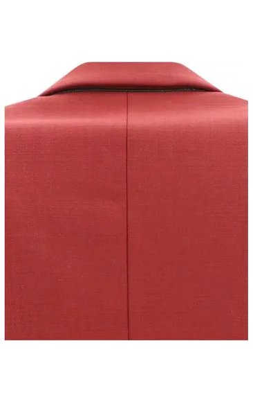 CHAQUETA BLAZER ROJA PARA MUJER DE BRUNELLO CUCINELLI ITALIA 