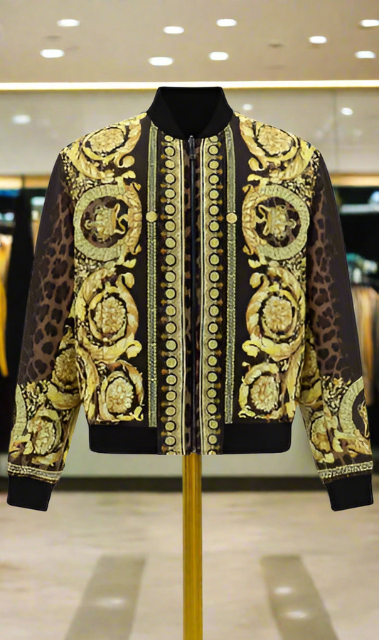 VERSACE men's REVERSIBLE JACKET ITALY