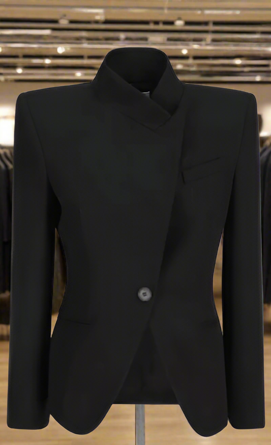 Chaqueta BLAZER negra para mujer de Alexander McQueen 