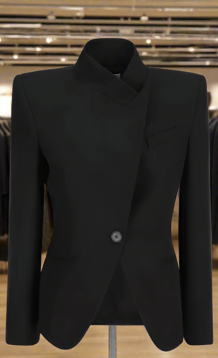 VESTE BLAZER noire pour femme Alexander McQueen 