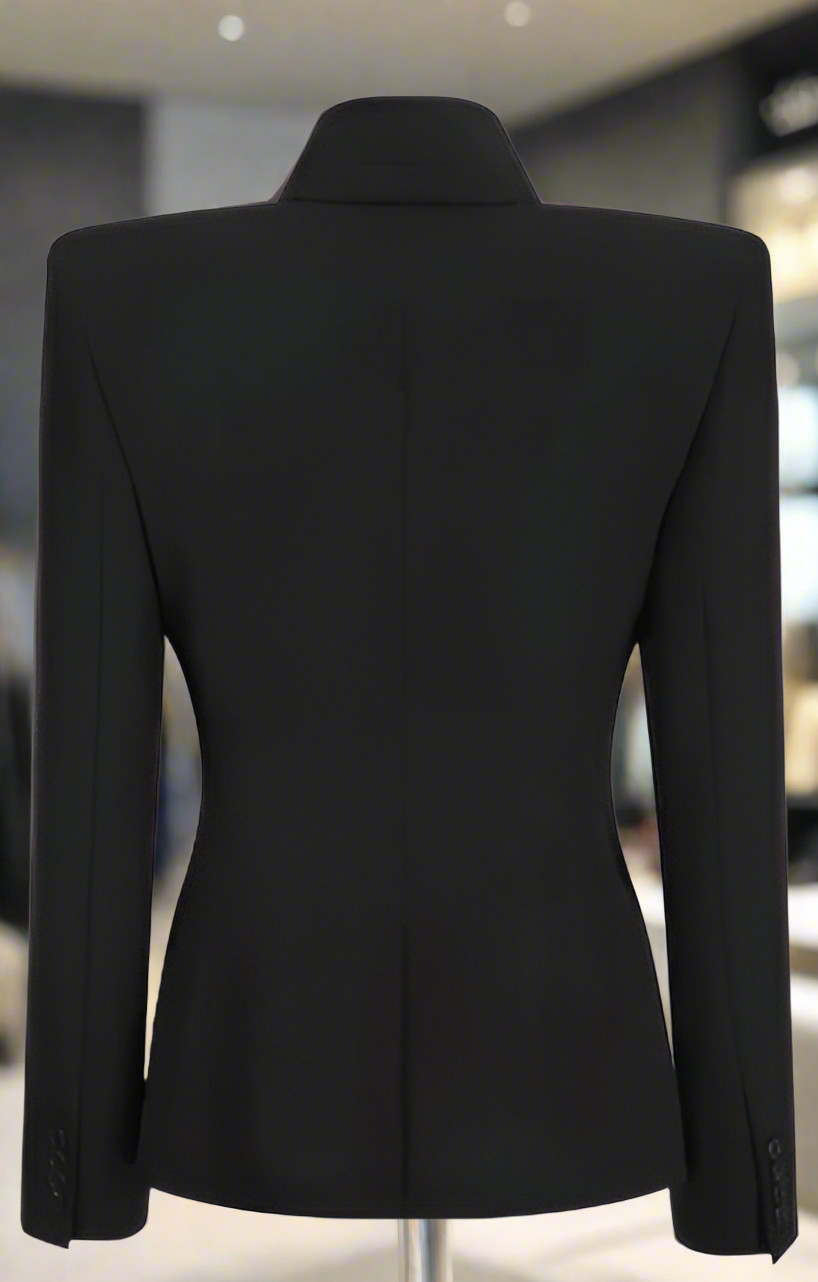 VESTE BLAZER noire pour femme Alexander McQueen 