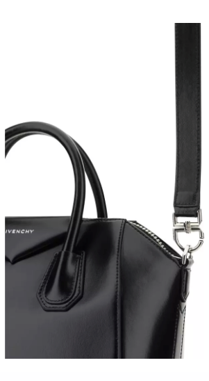 BOLSO DE MANO ANTIGONA DE PIEL NEGRA DE GIVENCHY 