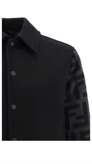 FENDI Men's FF virgin WOOL JACKET