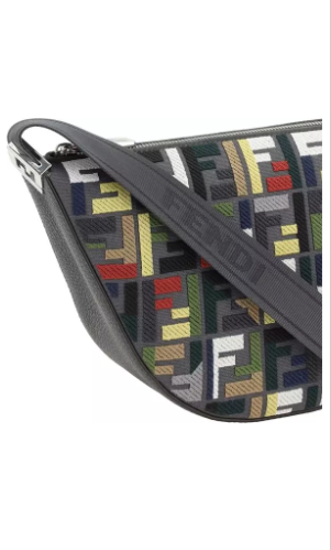 FENDI uinisex MELON SMALL FF SHOULDER BAG