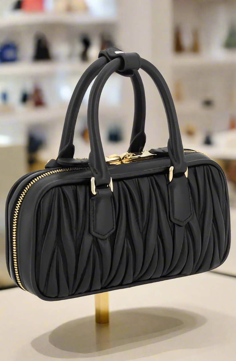 BOLSO DE MANO ARCADIE MINI NEGRO MIU MIU ITALIA 