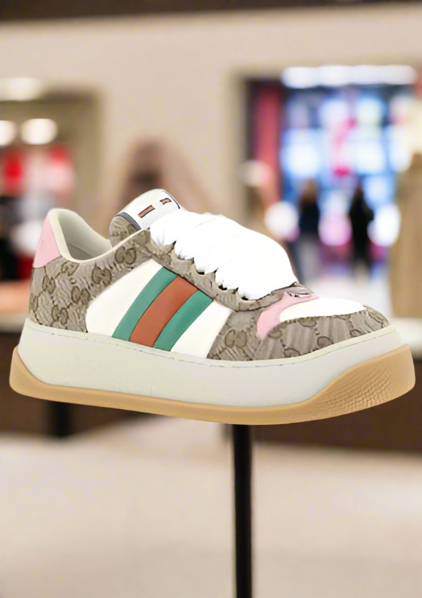 Baskets en toile GG pour femme de GUCCI 