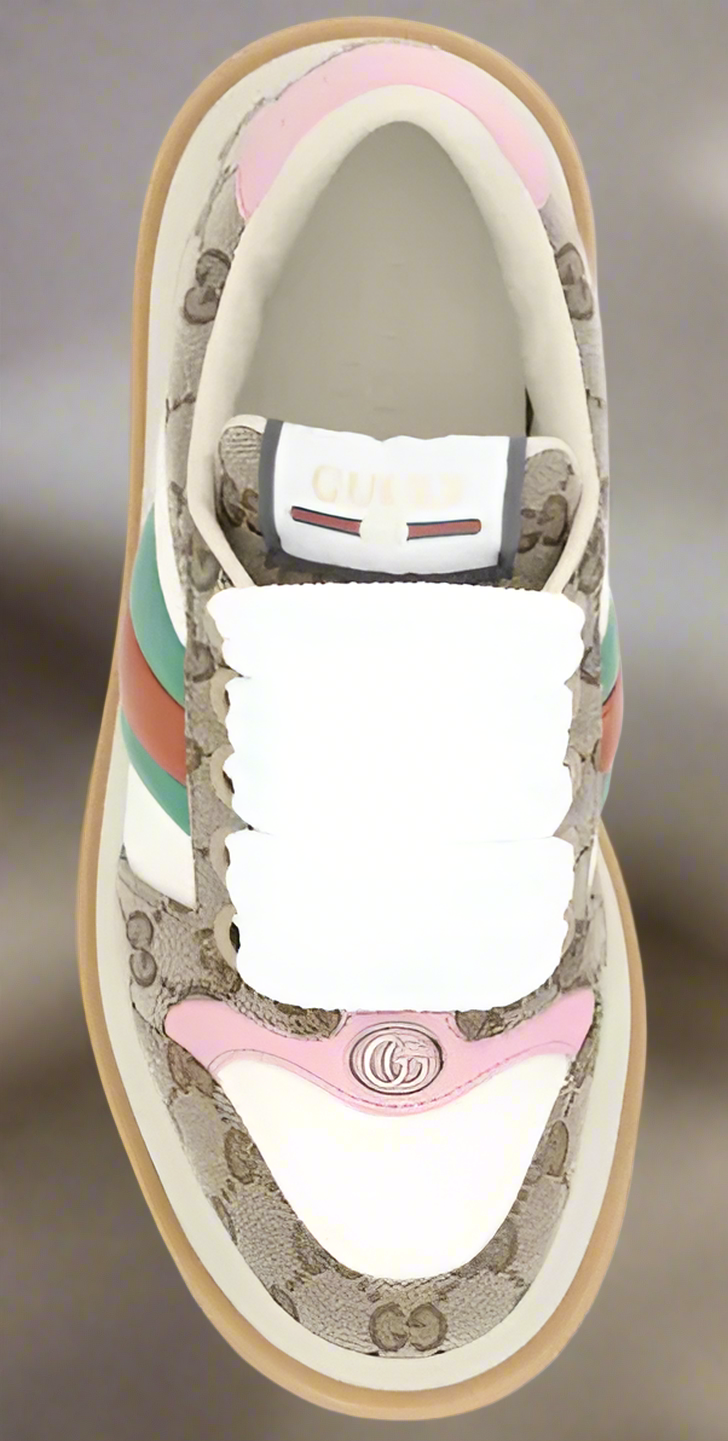 Baskets en toile GG pour femme de GUCCI 