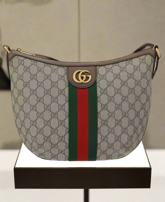 GUCCI LOGO SHOULDER BAG