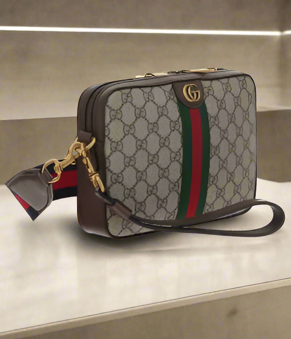 GUCCI men's  OPHIDIA SHOULDER BAG