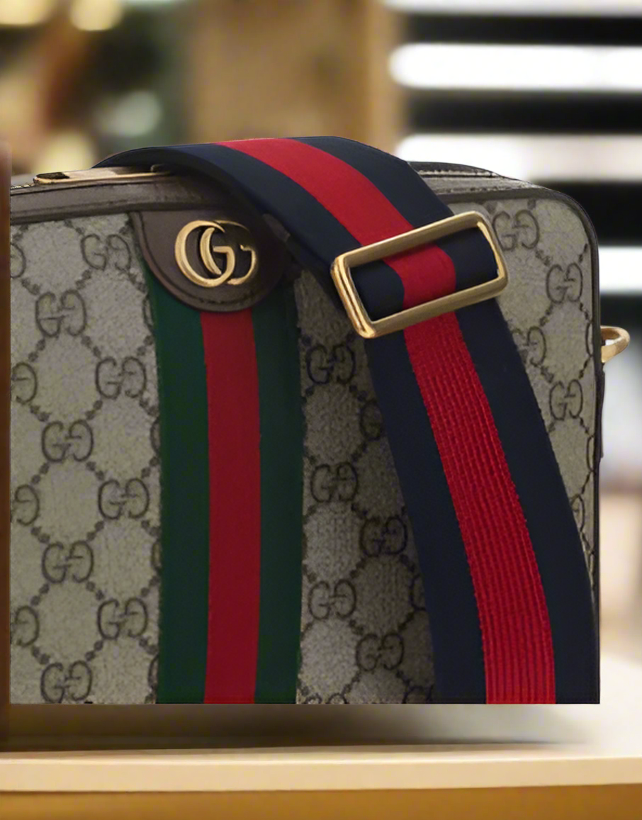 GUCCI men's  OPHIDIA SHOULDER BAG