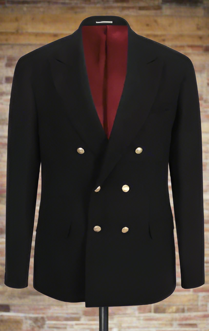 Chaqueta BLAZER negra para hombre de Brunello Cucinelli 