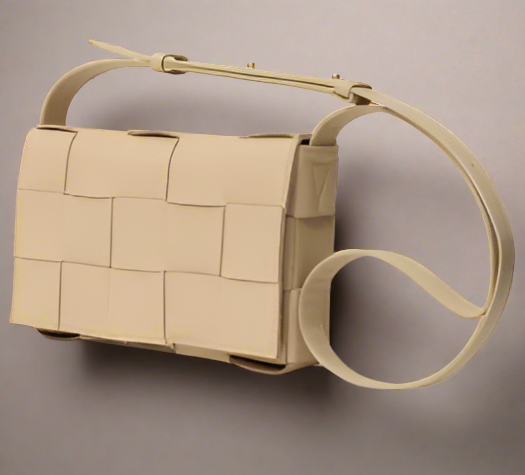 BOLSO DE MANO DE PIEL BEIGE PARA MUJER DE BOTTEGA VENETA