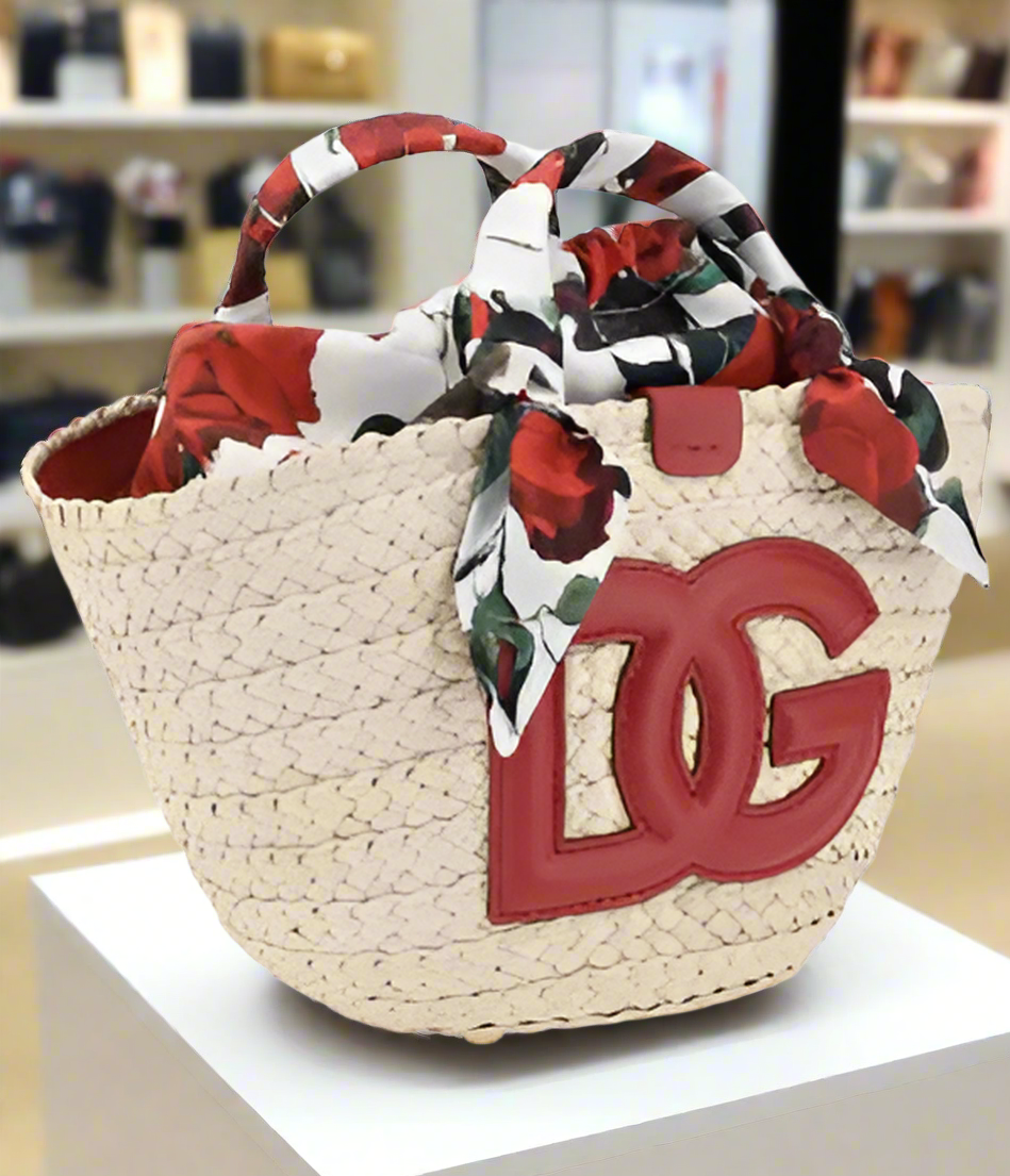 Dolce & Gabbana RAFFIA HANDBAG