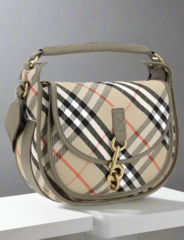 Burberry CLIP SMALL MESSENGER HANDBAG