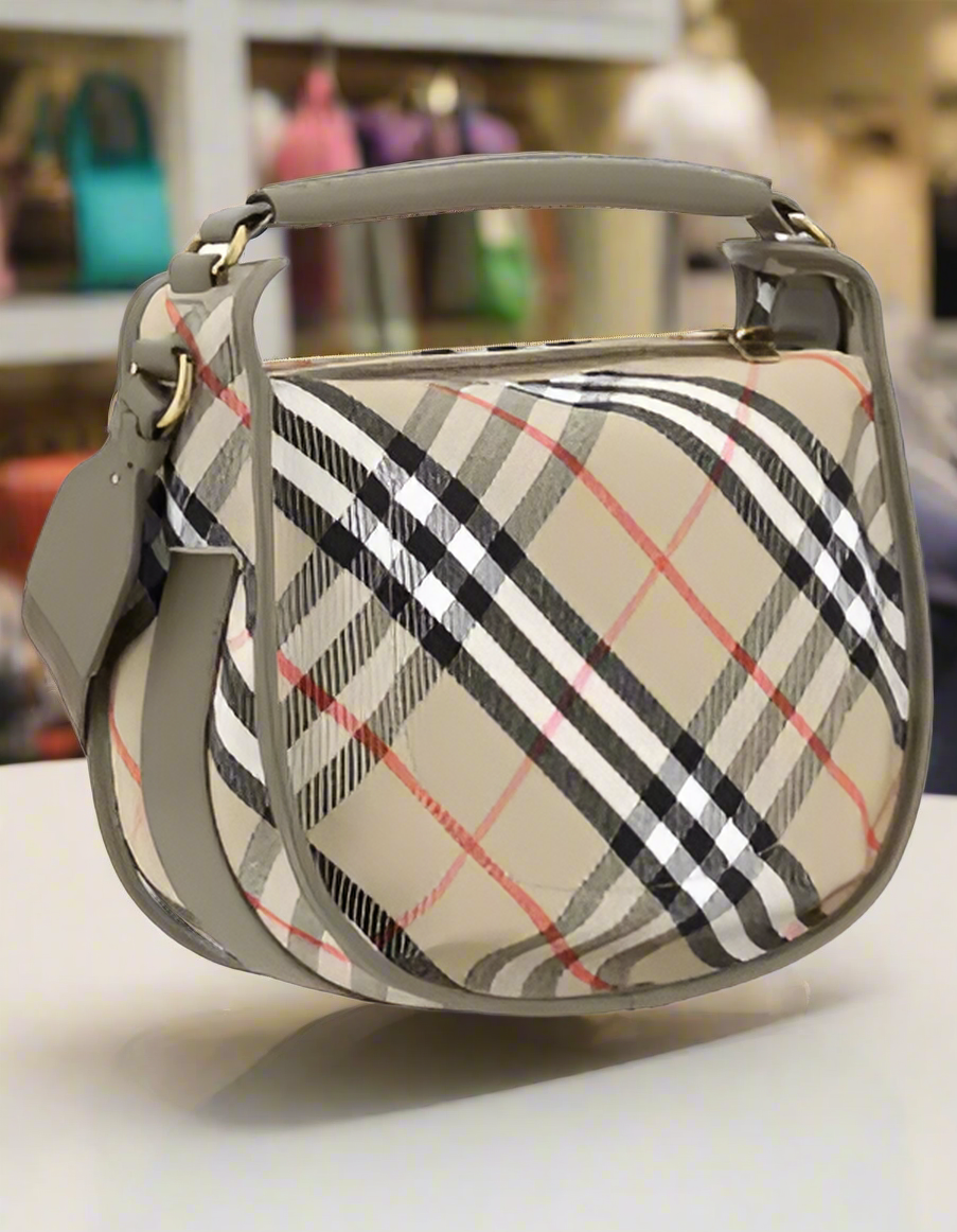 Burberry CLIP SMALL MESSENGER HANDBAG