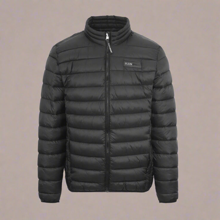 Chaqueta bomber negra/negra de Plein Sport para hombre 