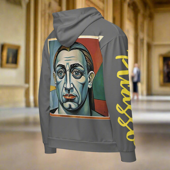 Sweat à capuche unisexe zippé "Picasso Lives" inspiré de Pablo Picasso par STORE 7994