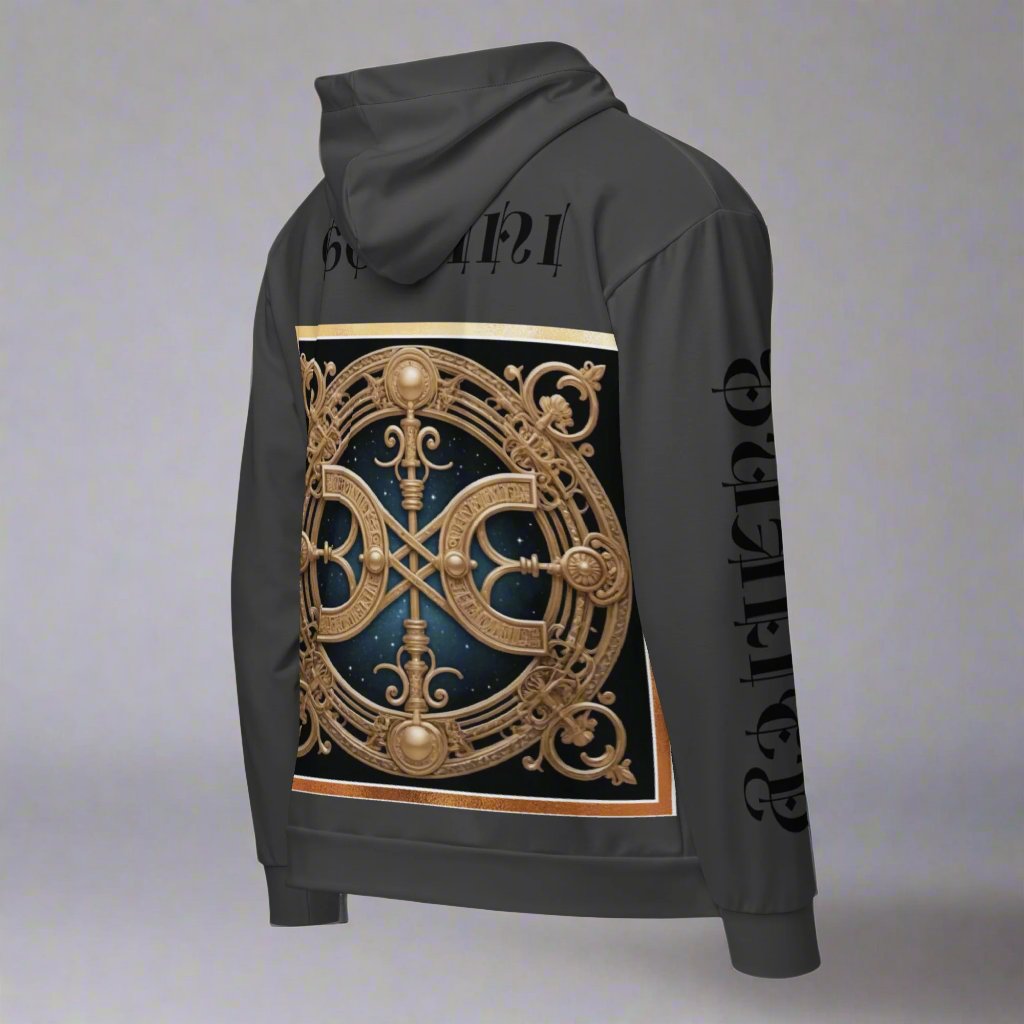 "GEMINI DUALITY" Unisex zip hoodie by STORE 7994