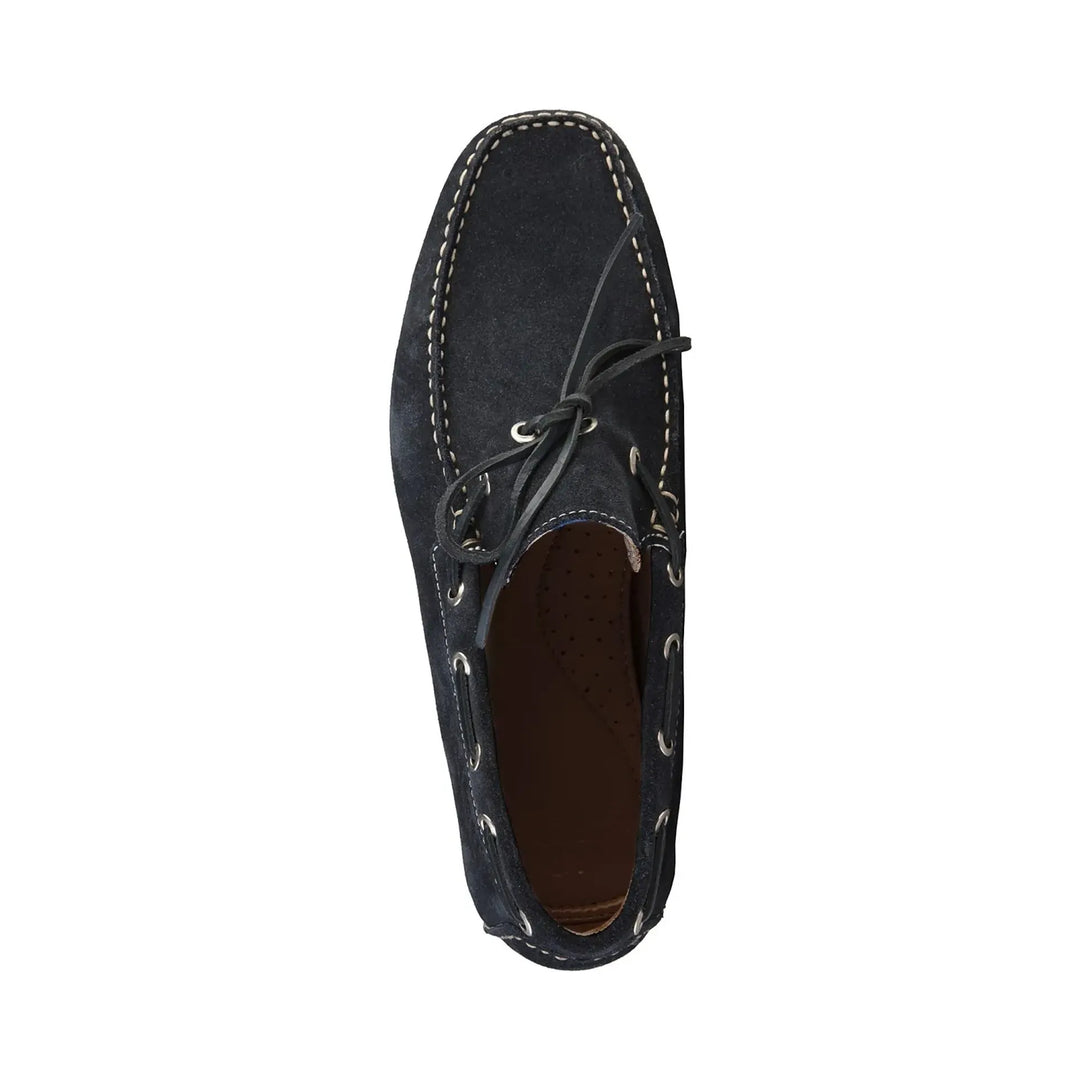 Sparco men's blue suede Moccasins