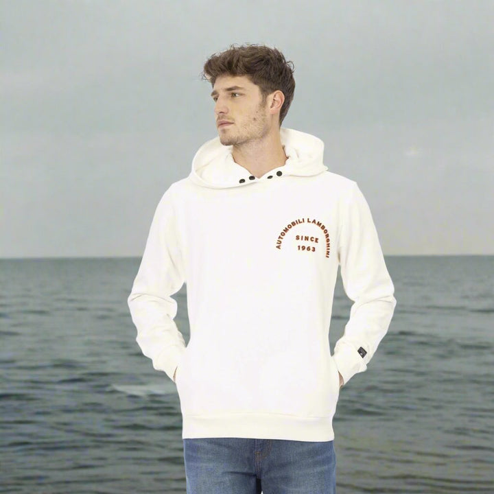 Automobili Lamborghini white Sweatshirts