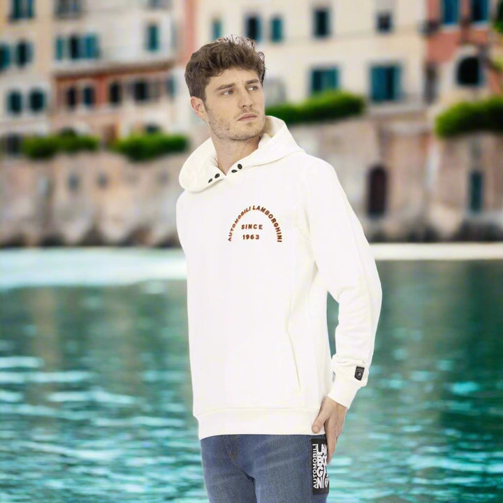 Automobili Lamborghini white Sweatshirts