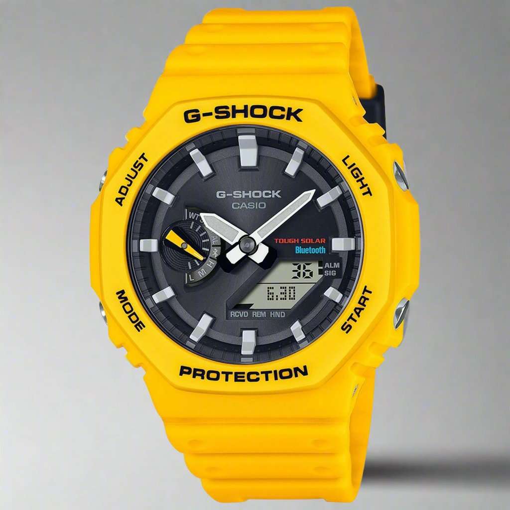 Casio yellow G-SHOCK X093_GA-B2100C-9AER