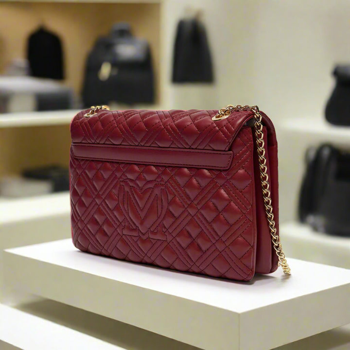 Love Moschino burgundy synthetic Shoulder bags